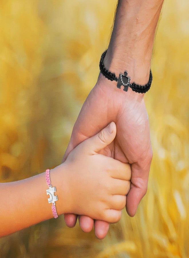PEALICIOUS أساور PEALICIOUS للأب وابنته، قطعتان، هدايا عيد الميلاد للأب من ابنته، أساور "الأب وأنا" كهدية صغيرة في جوارب عيد الميلاد، بالإضافة إلى مجوهرات زفاف متطابقة للأب كهدية عيد ميلاد لزوج الأم - Image 5